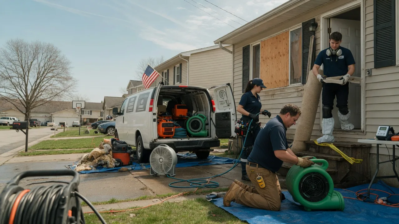 Water Damage Restoration in Bruno, WV near me